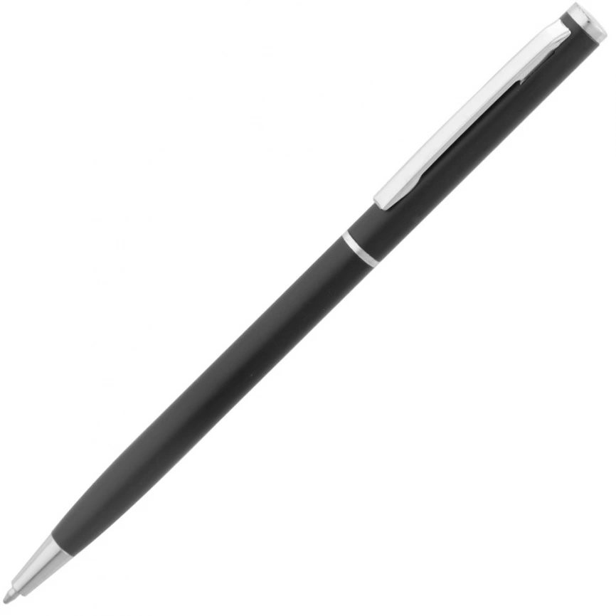 Ежедневник Magnet Chrome с ручкой, черный фото 8