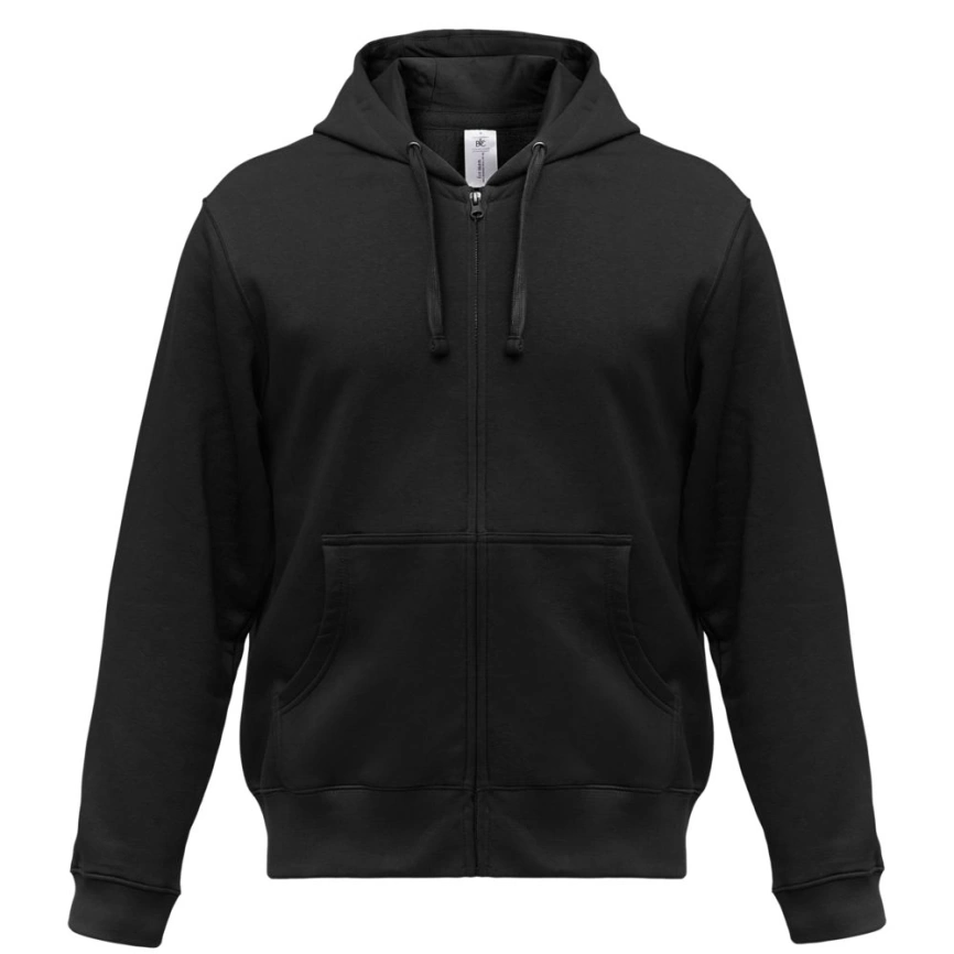 Толстовка мужская Hooded Full Zip черная, размер M фото 1
