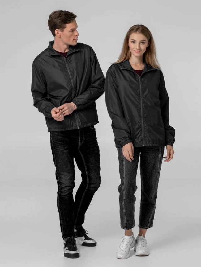 Ветровка Kivach Basic, темно-серая (графит), размер 3XL фото 10