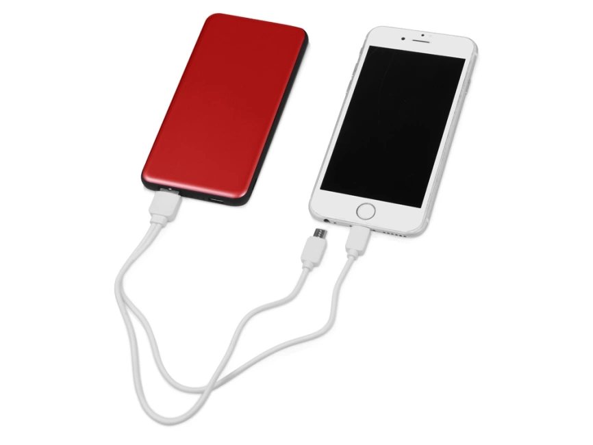 Портативное зарядное устройство Shell Pro, 10000 mAh, красный/черный фото 2