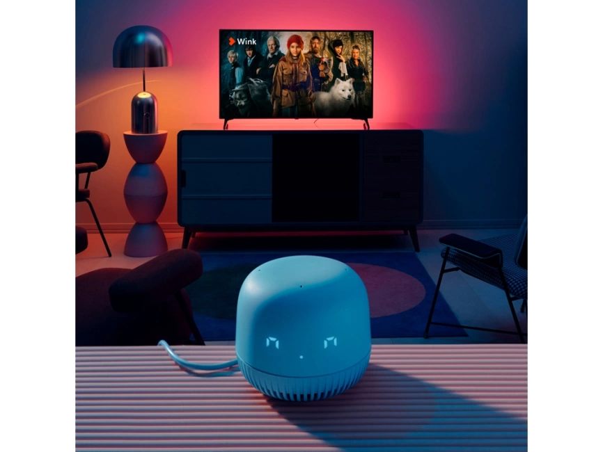 VK Капсула нео с голосовым помощником Марусей, оранжевый фото 6