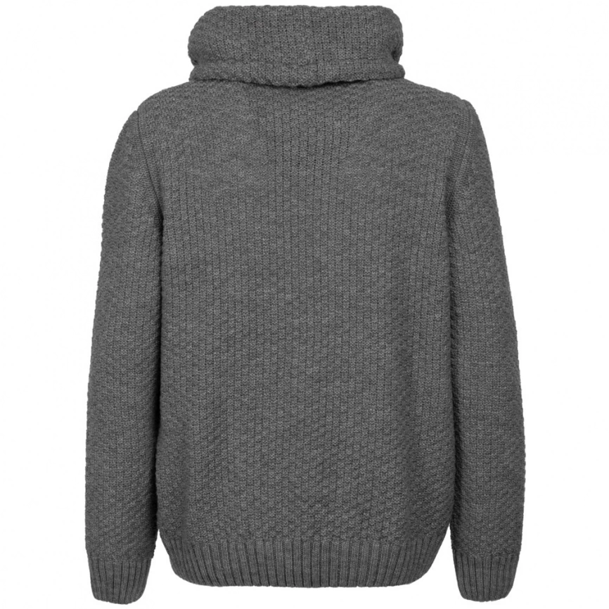 Свитер мужской Warmheart, серый меланж, размер L фото 5