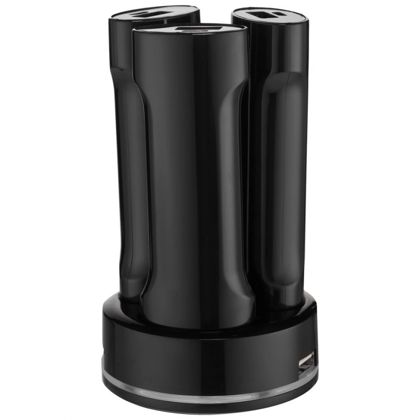 Зарядная станция Unity 6600 мАч с тремя аккумуляторами, уценка фото 3