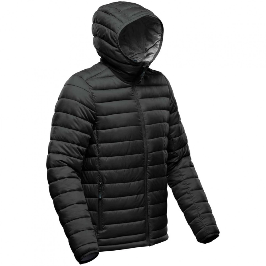 Куртка компактная мужская Stavanger черная с серым, размер XXL фото 5