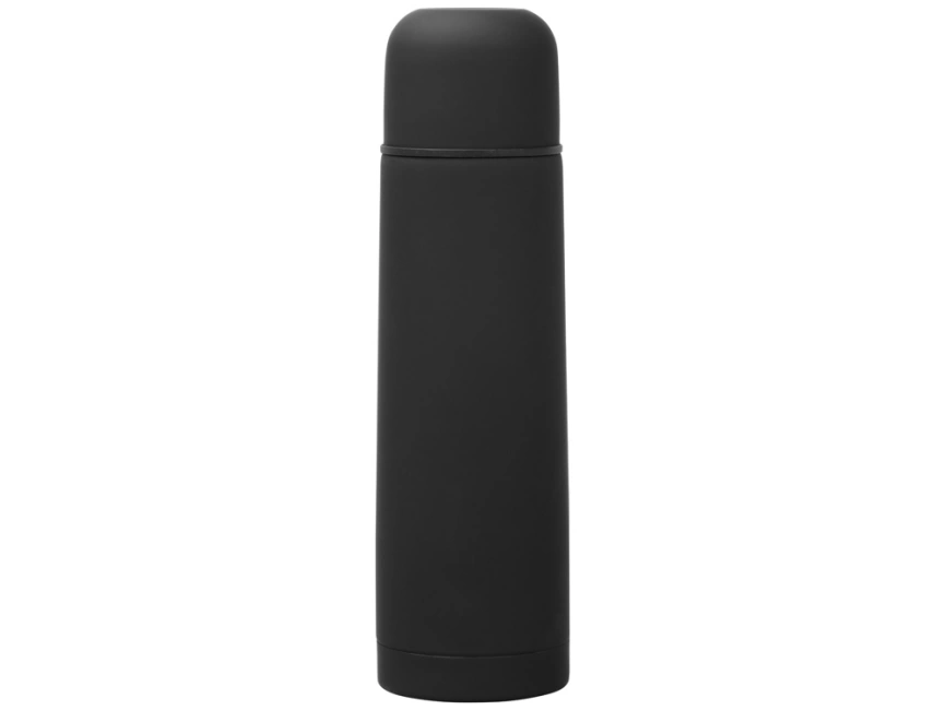 Термос Ямал Soft Touch 500мл, матовый черный фото 5