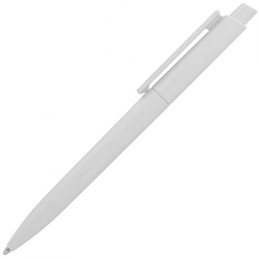 Ручка шариковая Crest, белая фото 2