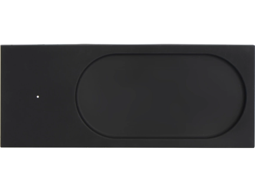 Беспроводное настольное зарядное устройство Glide с подсветкой, софт тач фото 3