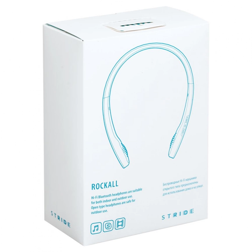 Bluetooth наушники Rockall, черные фото 7