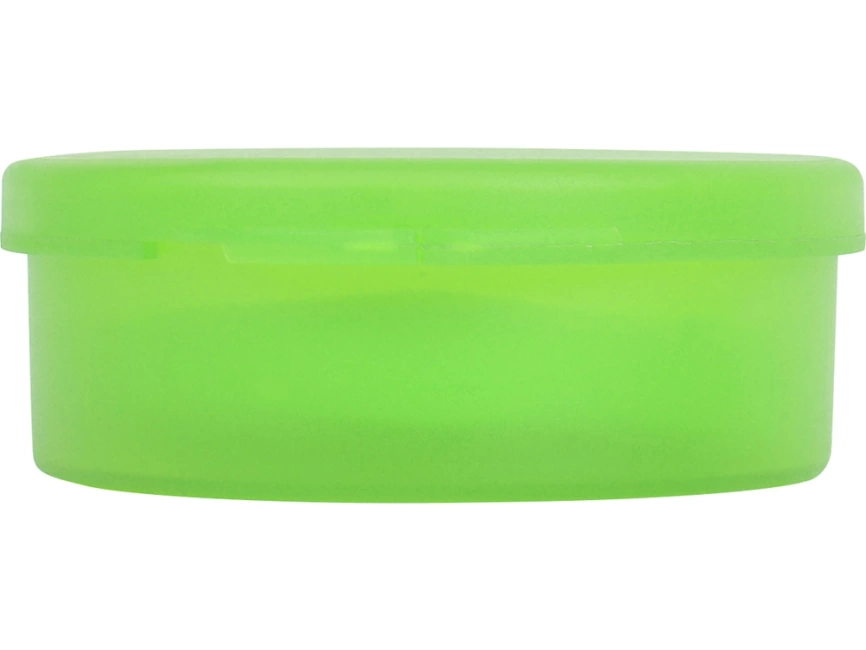 Силиконовая трубочка Fresh в пластиковом кейсе, зеленое яблоко фото 6
