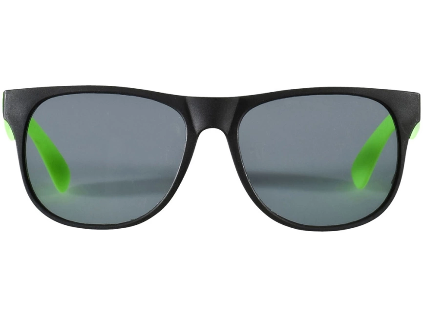 Очки солнцезащитные Retro, неоново-зеленый фото 2