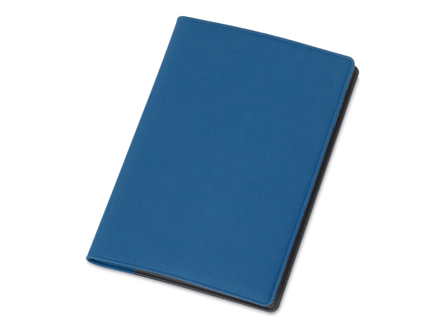 Обложка для паспорта с RFID защитой отделений для пластиковых карт Favor, синяя фото 1