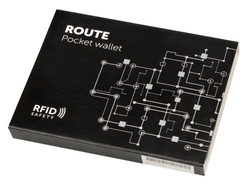 Кошелек Route RFID Safety, синий фото 5