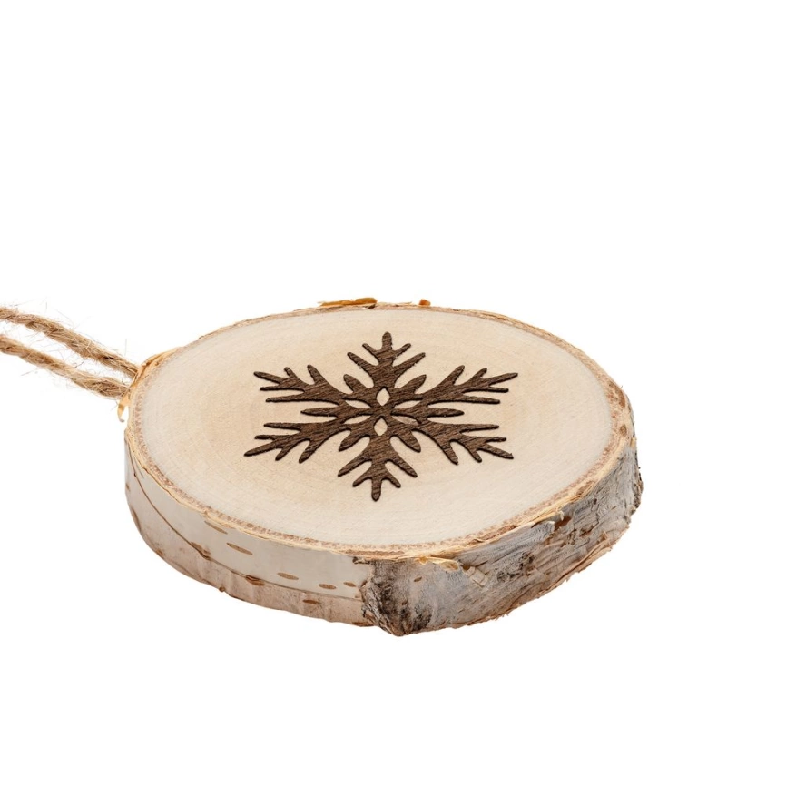 Подвеска Logger, со снежинкой фото 3
