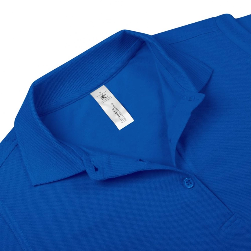 Рубашка поло женская Safran Timeless ярко-синяя, размер L фото 3