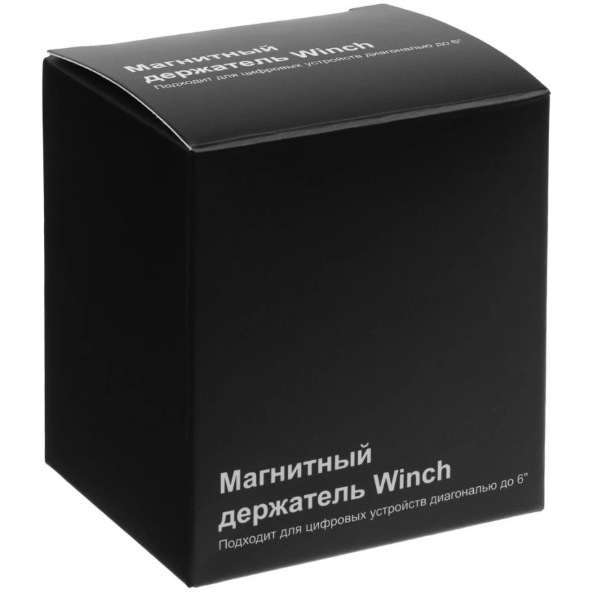 Магнитный держатель для смартфонов Winch, черный фото 6