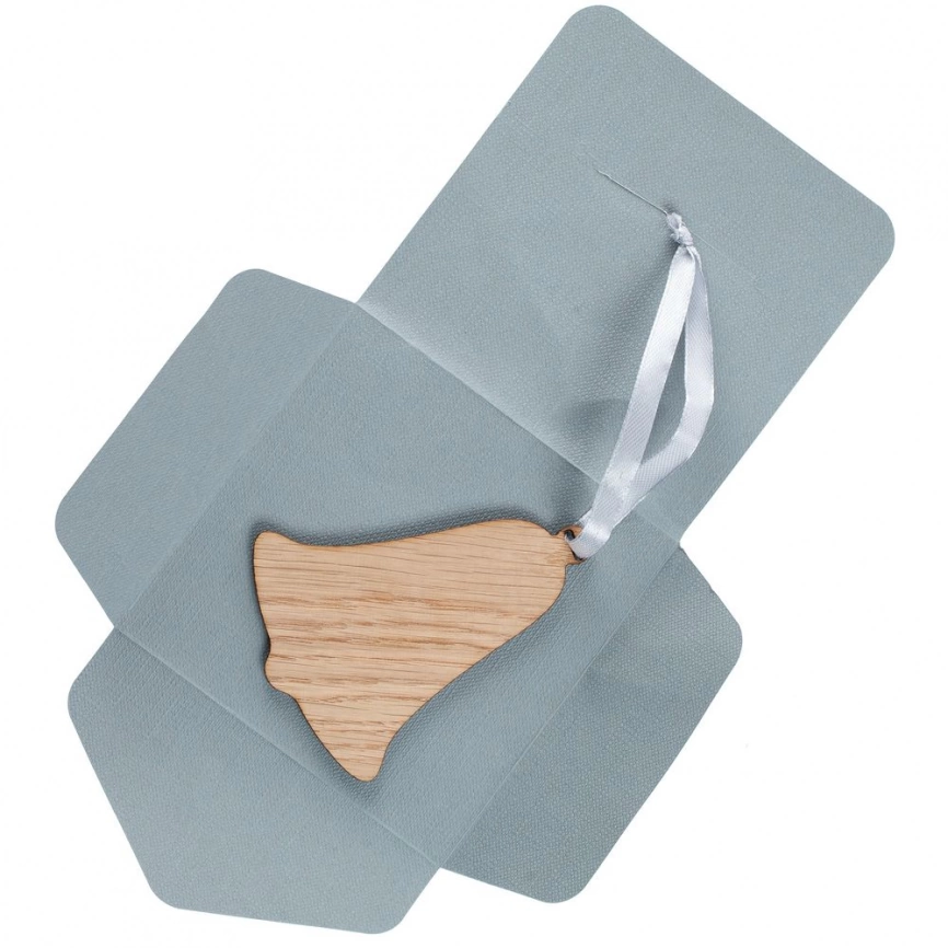 Деревянная подвеска Carving Oak, в форме колокольчика фото 3