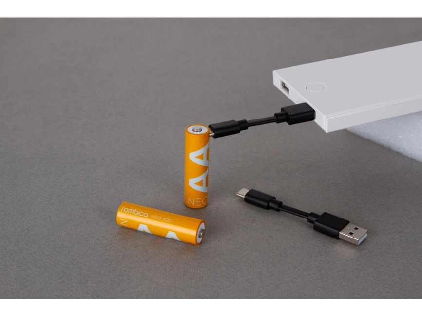 Аккумуляторные батарейки NEO X2C, АА фото 5