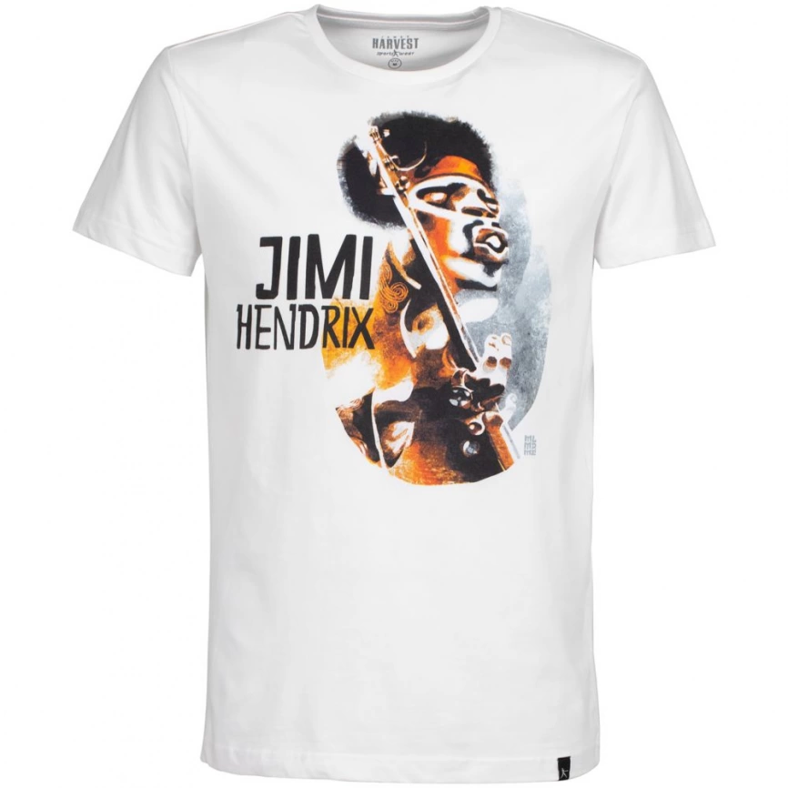 Футболка «Меламед. Jimi Hendrix», белая, размер XL фото 1