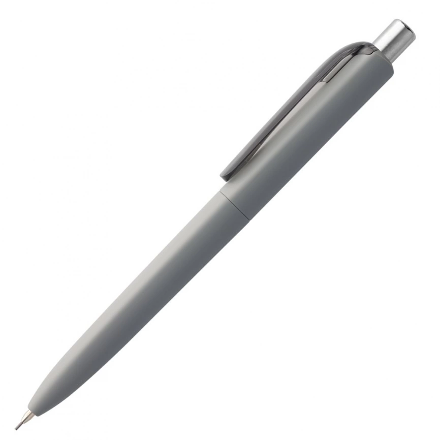 Карандаш механический Prodir DS8 MRR-C Soft Touch, серый фото 2