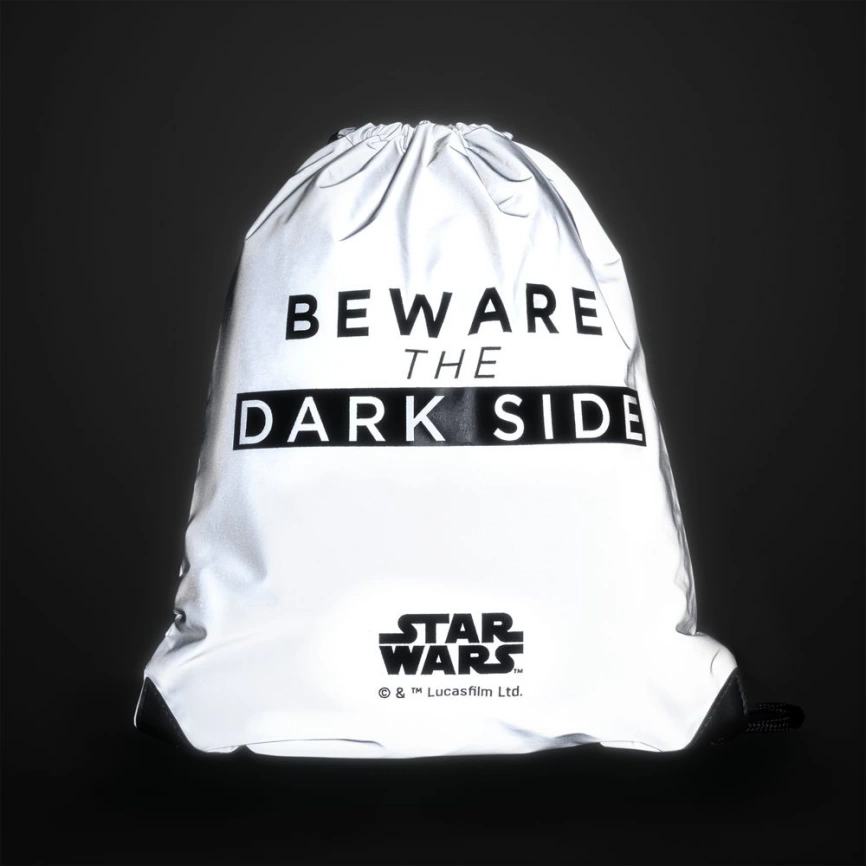 Рюкзак Beware The Dark Side из светоотражающей ткани фото 2