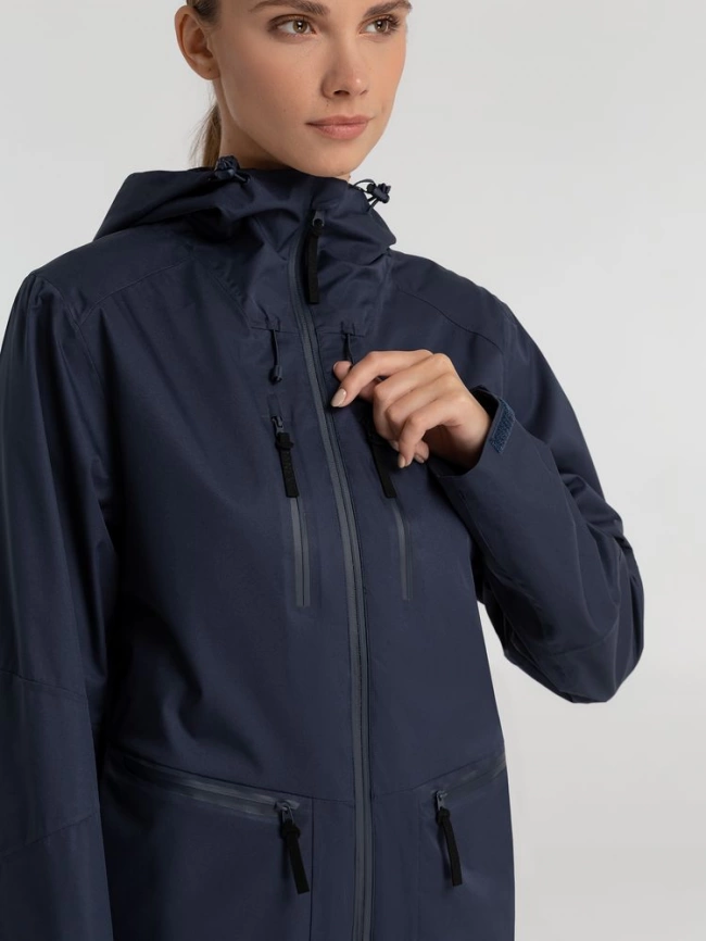Куртка унисекс Kokon темно-синяя, размер L фото 2