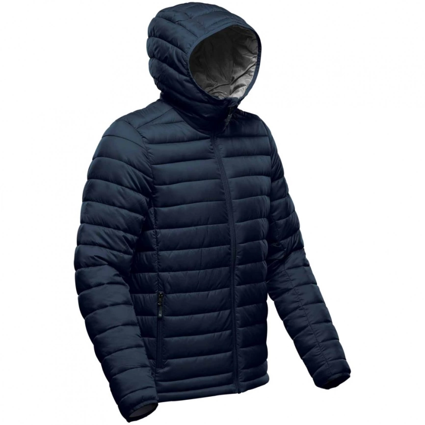 Куртка компактная мужская Stavanger темно-синяя с серым, размер XL фото 5
