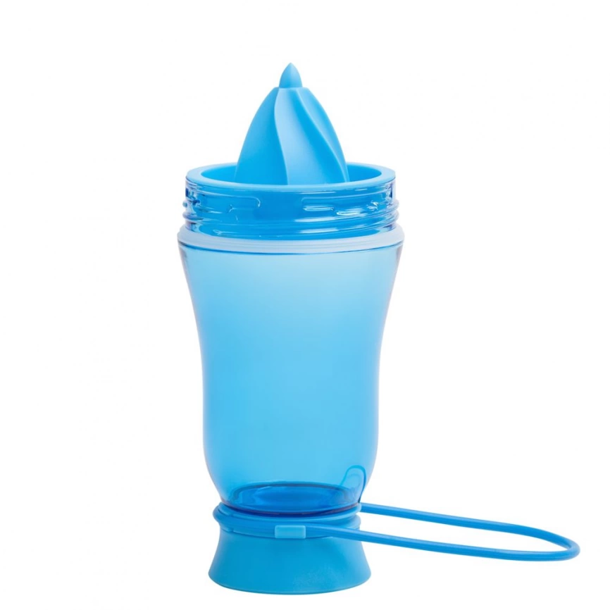 Бутылка для воды Amungen, синяя фото 6