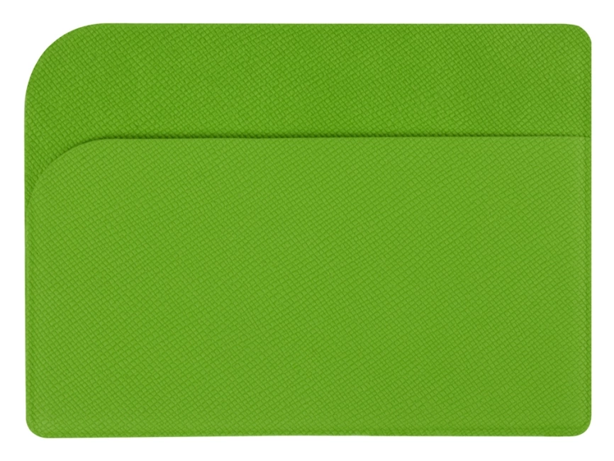 Картхолдер для 3-пластиковых карт Favor, зеленое яблоко фото 3