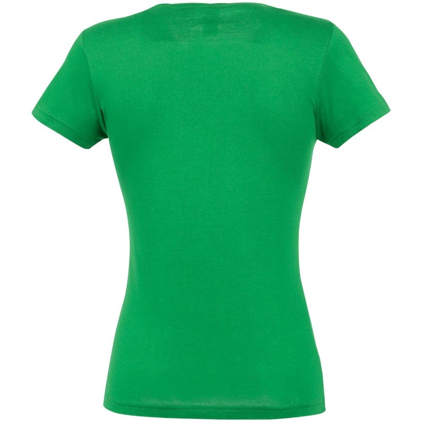 Футболка женская Miss 150 ярко-зеленая, размер S фото 7