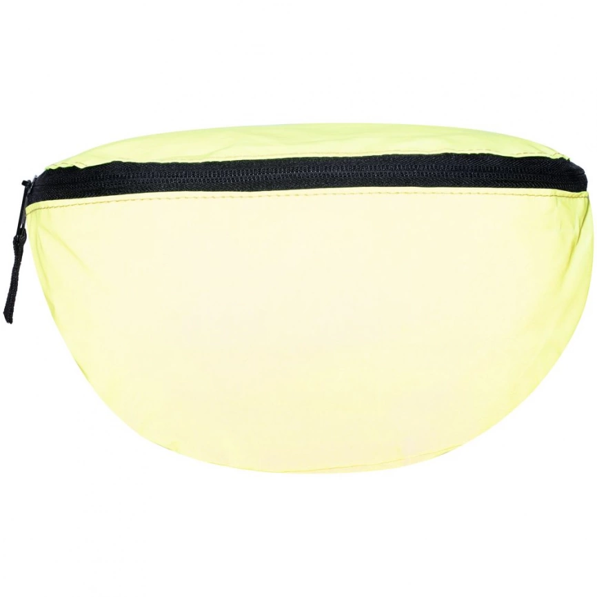 Поясная сумка Manifest Color из светоотражающей ткани, неон-желтая фото 3