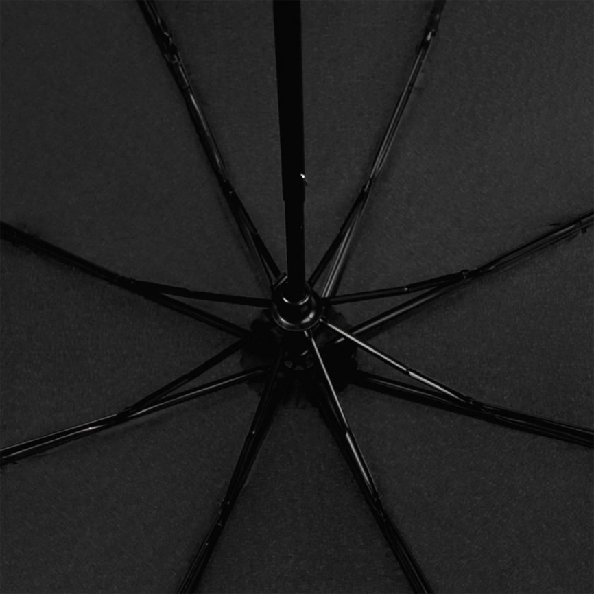 Зонт складной Hit Mini, черный фото 10