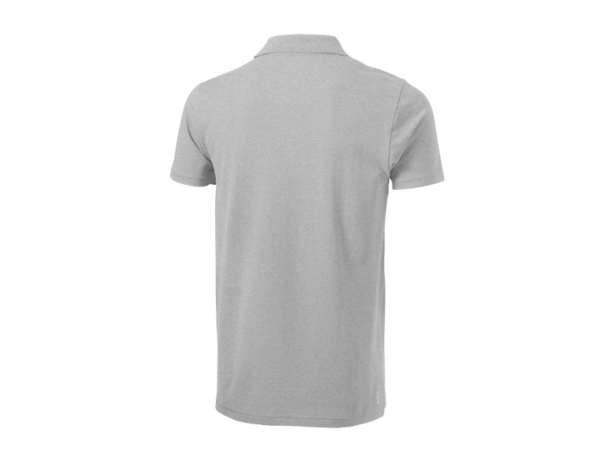 Рубашка поло Seller мужская, серый меланж фото 2