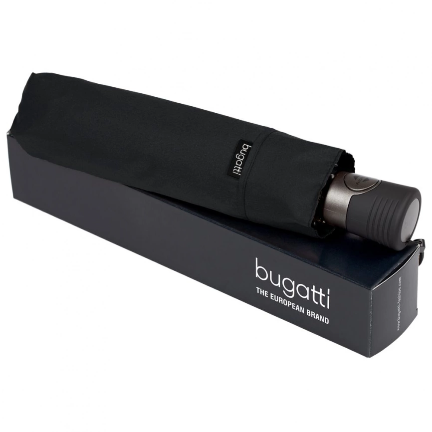 Складной зонт Take It Duo, черный фото 5