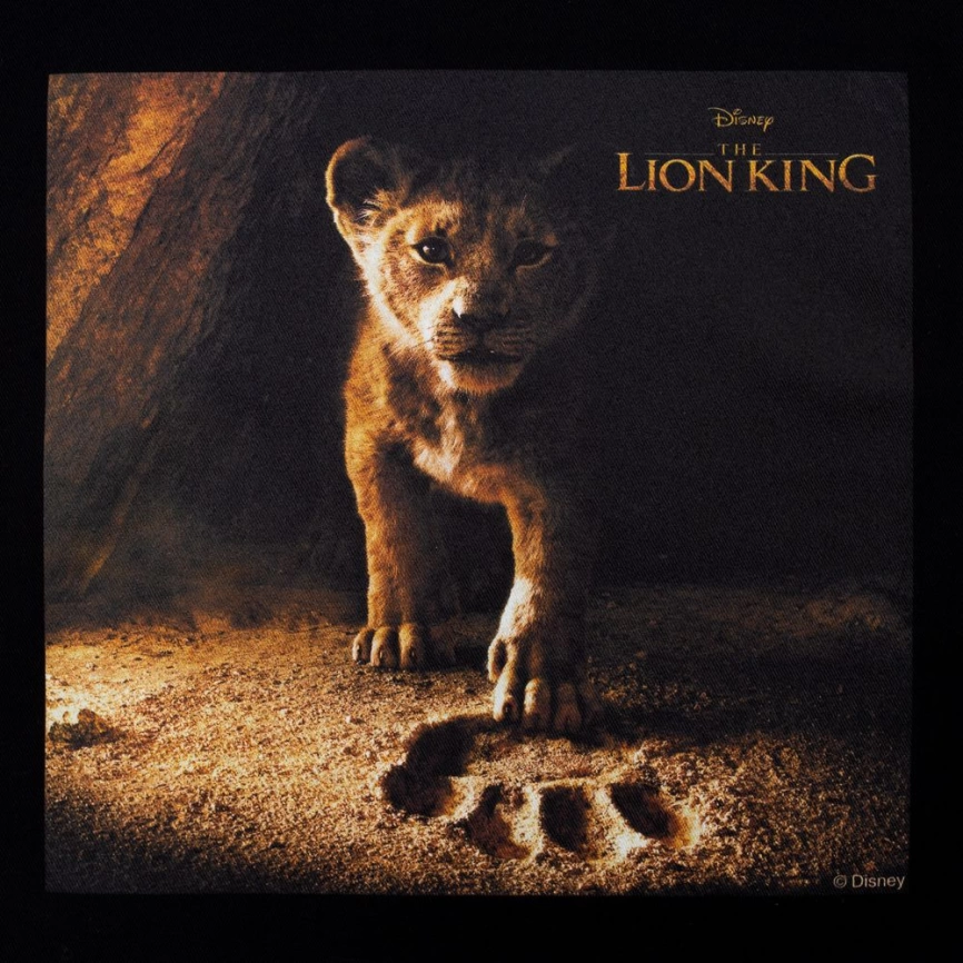 Холщовая сумка Lion King Footprint, черная фото 5