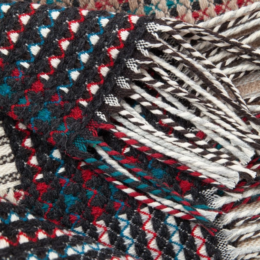 Плед Rossi Paint, молочно-коричневый фото 3