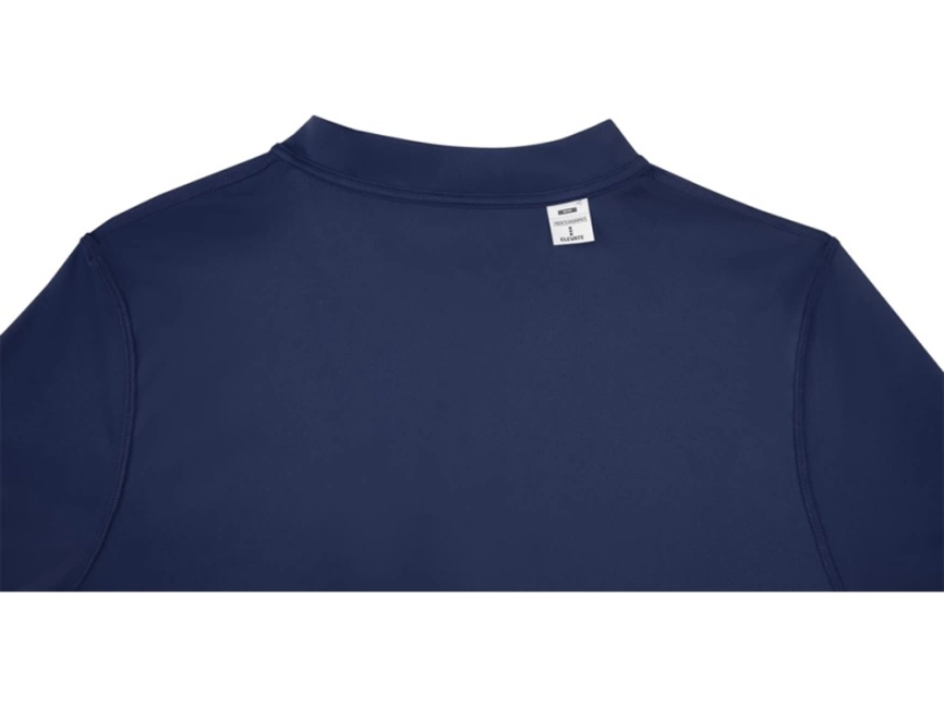 Мужская стильная футболка поло с короткими рукавами Deimos, темно-синий фото 4