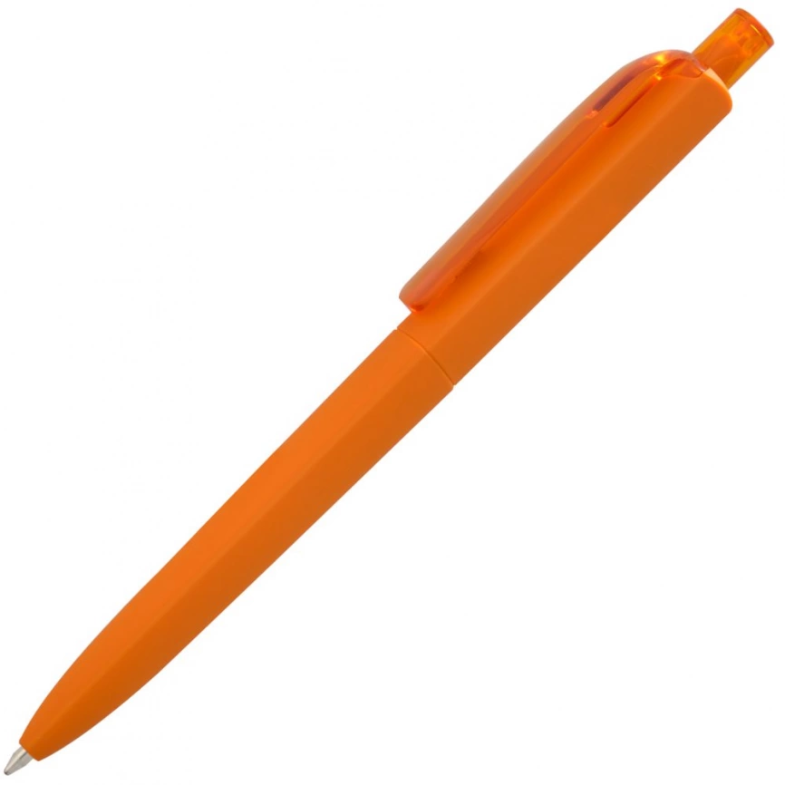 Ручка шариковая Prodir DS8 PRR-Т Soft Touch, оранжевая фото 2
