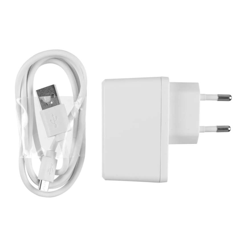 Лампа с беспроводной зарядкой Bright Helper, белая фото 7