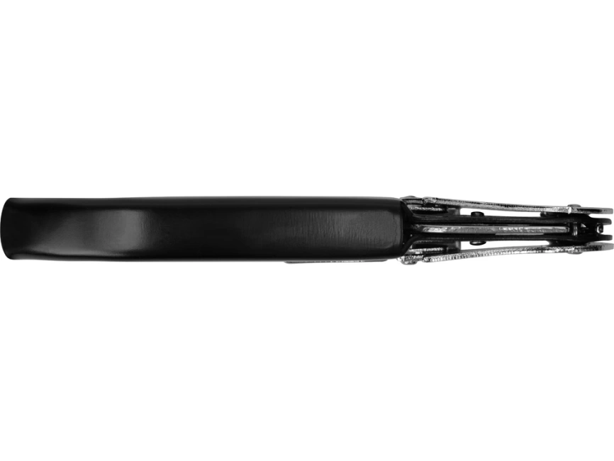 Штопор-открывалка Wine c пластиковой ручкой, серебристый фото 5