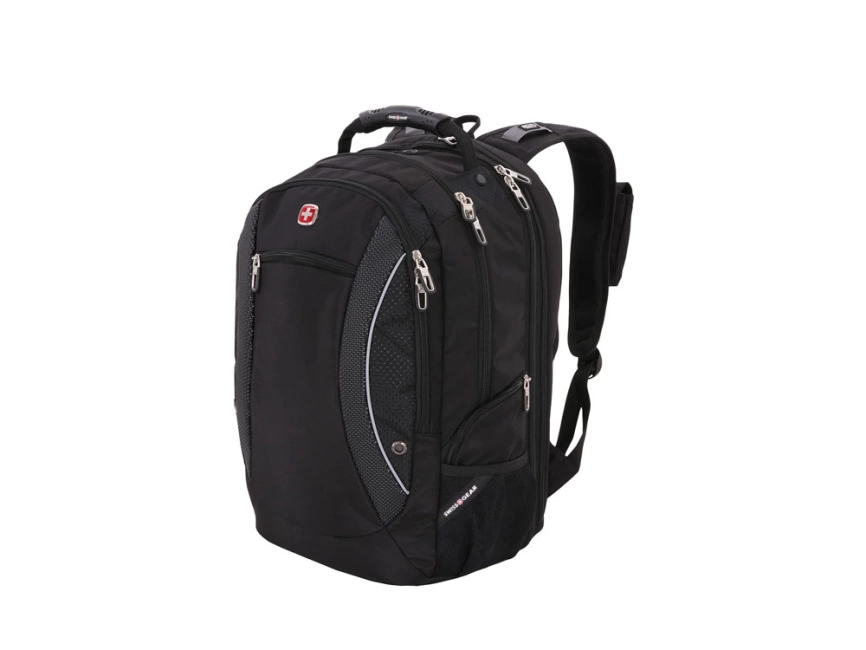 Рюкзак SWISSGEAR SCANSMART, 17, полиэстер, 36х23х48 см, 40 л, черный фото 1