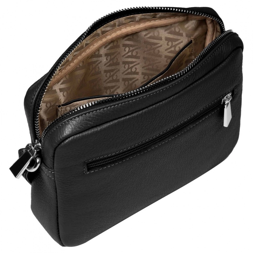 Сумка через плечо Сomodo, черная фото 4