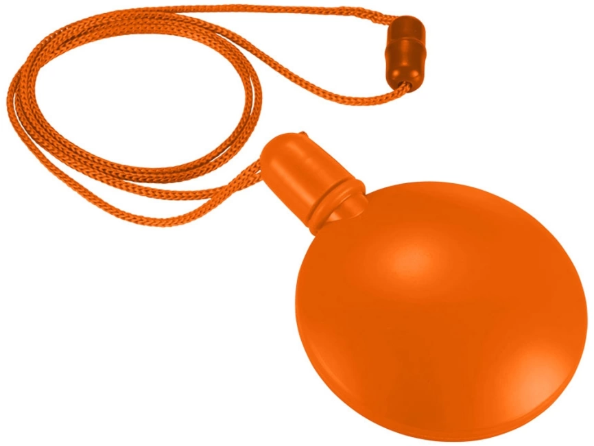 Круглый диспенсер для мыльных пузырей Blubber, оранжевый фото 1