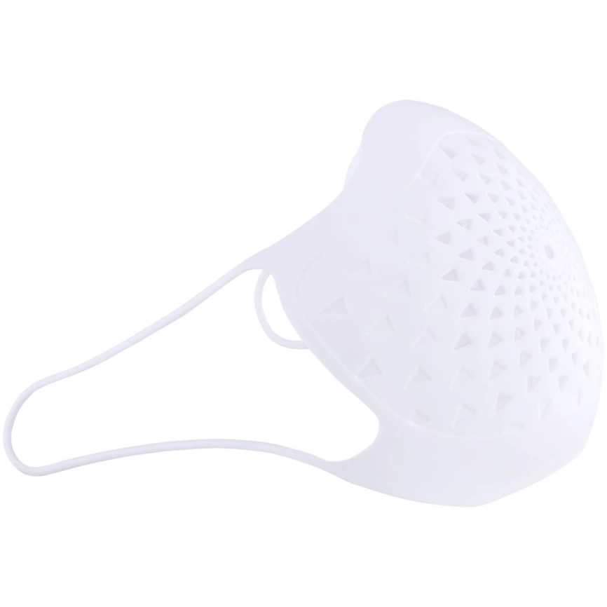 Многоразовая маска с прополисом PropMask, силиконовая, белая фото 2