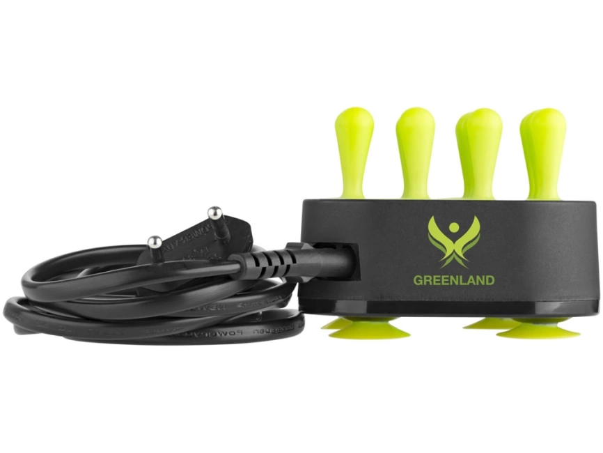 Зарядная станция Turf, черный/лайм фото 6