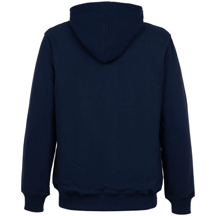 Толстовка на молнии Kulonga Sherpa, темно-синяя, размер L фото 3