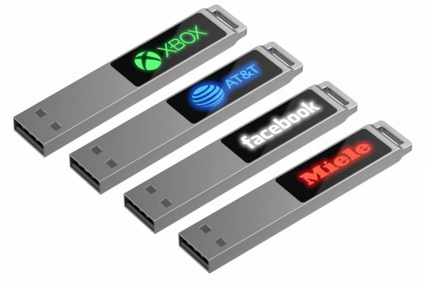 Флешка markBright с зеленой подсветкой, 16 Гб фото 6