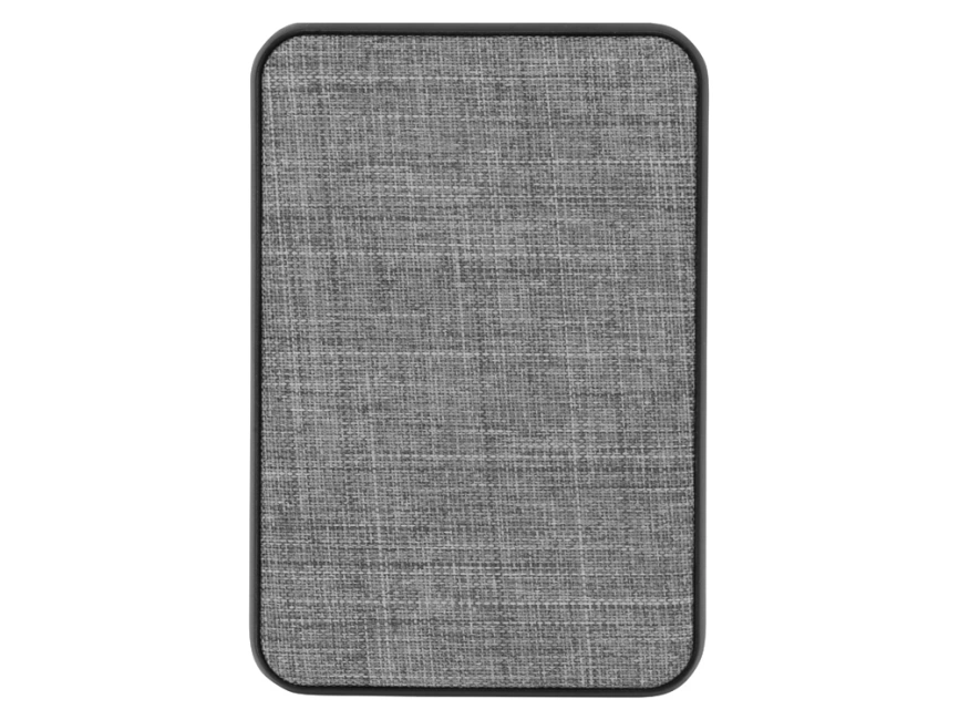 Портативное зарядное устройство из rPET Reborn, 5000 mAh, серый фото 3