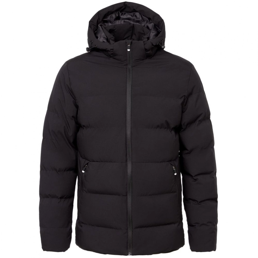 Куртка с подогревом Thermalli Everest, черная, размер L фото 1