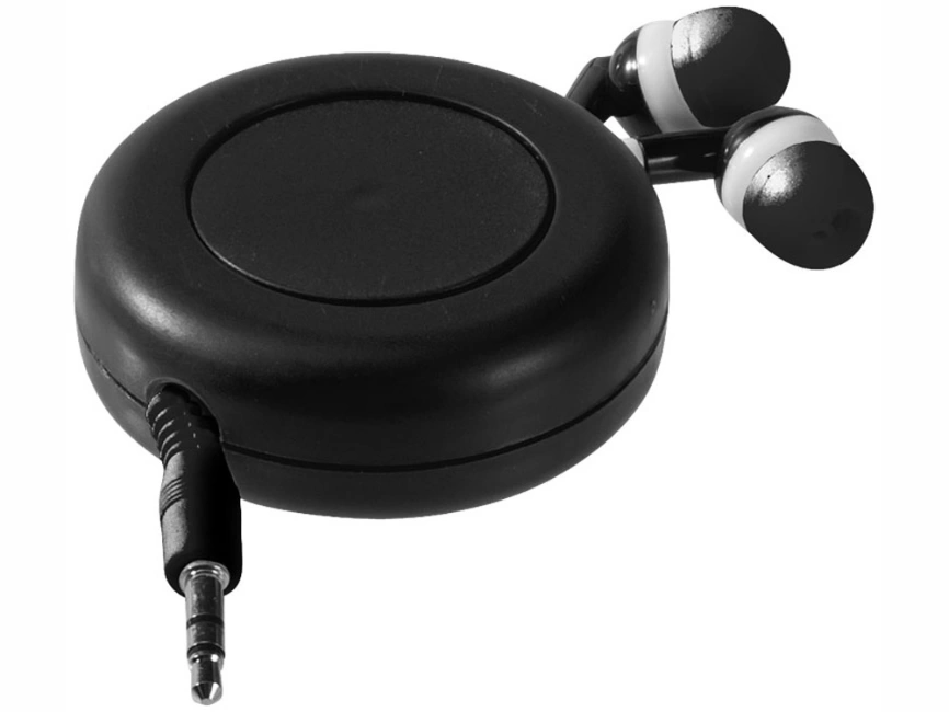 Наушники Reely с выдвижным проводом, черный фото 3