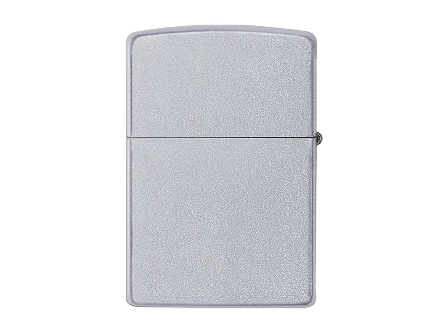 Зажигалка ZIPPO Classic с покрытием Satin Chrome™, латунь/сталь, серебристая, матовая, 38x13x57 мм фото 2